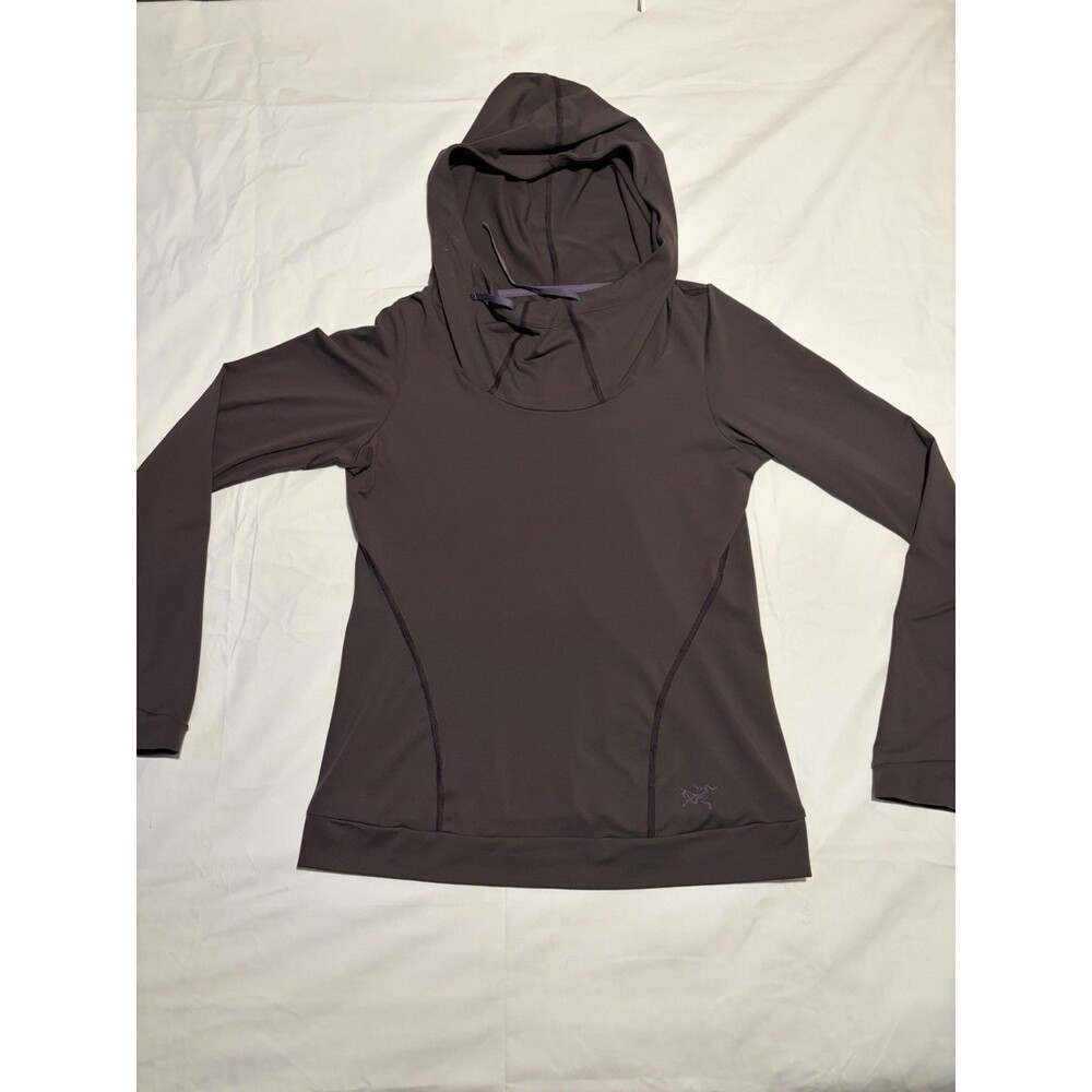 Arc'teryx Stryka Hoodie Women’s Medium Purple Pullover Climbing Breathable